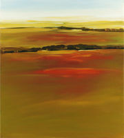 Mohnfelder, Acryl auf Leinwand, 100 x 90 cm