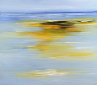 Wattenmeer 13.11.15, Acryl auf Leinwand, 160 x 180 cm